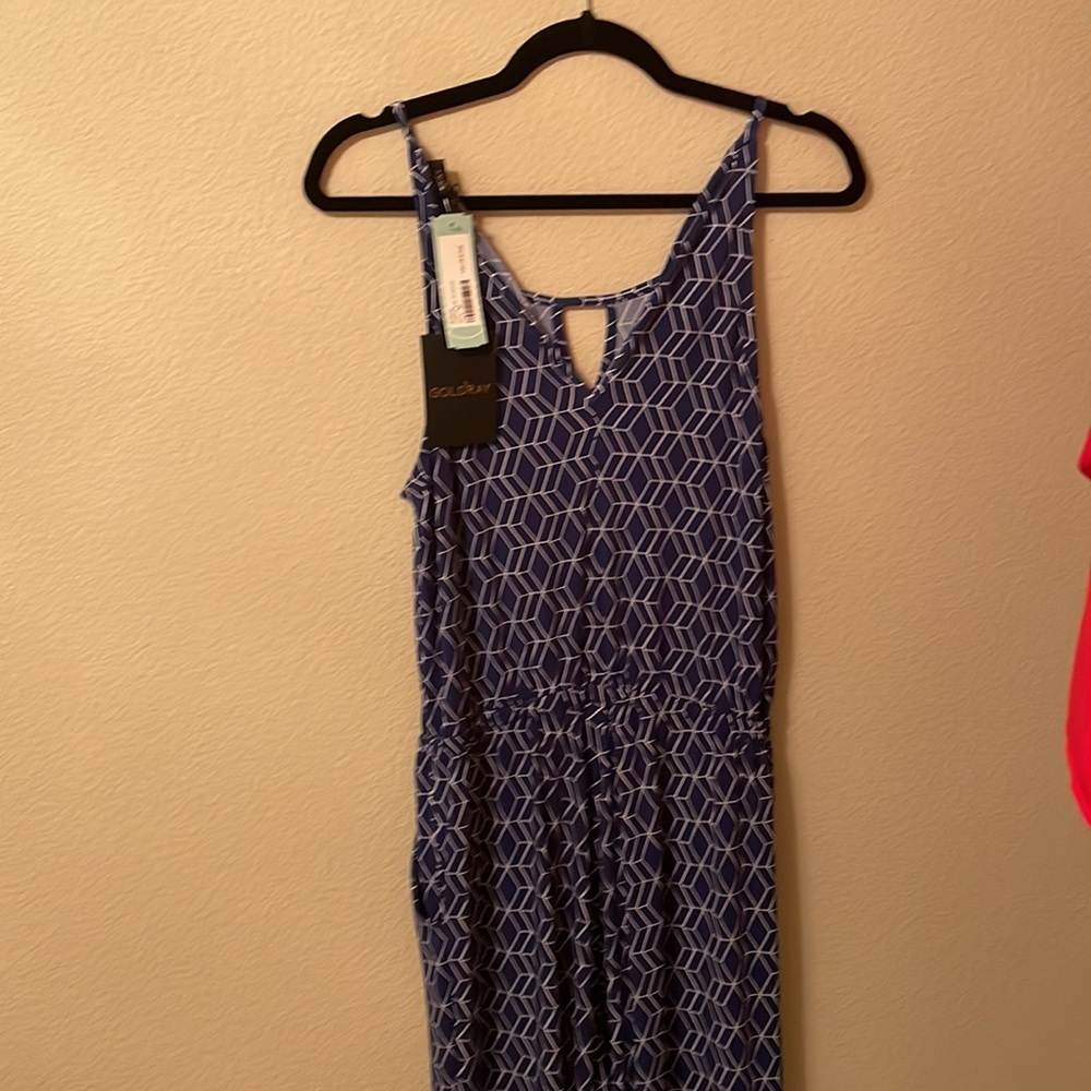 Goldray new with tags navy jumpsuit